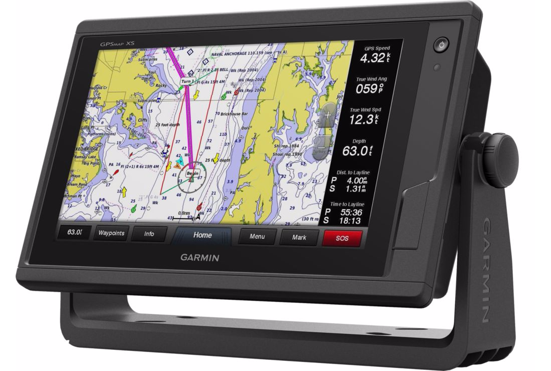 Garmin® GPSMAP® 7612xsv Sonar Combo with BlueChart® and LakeVü™ Maps